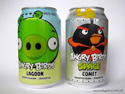 Angry Bird Soda (Lagoon and Comet)