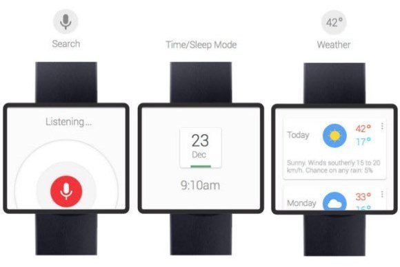 Google smartwatch in the making