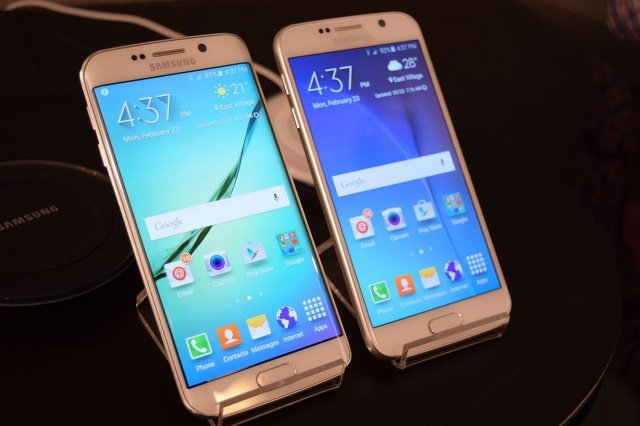 Samsung Galaxy S6 Edge with high resolution photography power