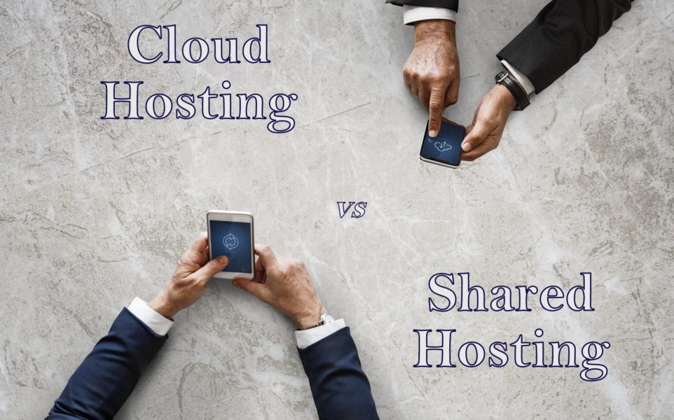 Cloud vs Shared Hosting comparison by TechAtLast
