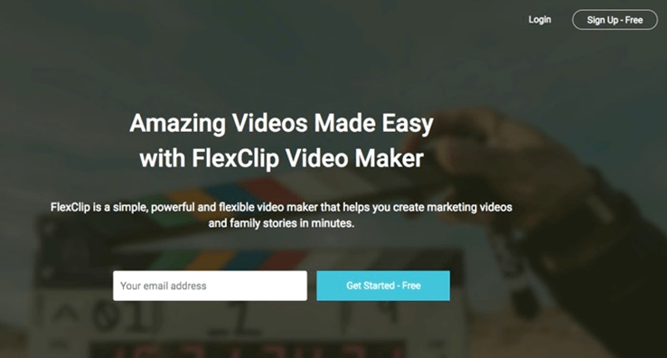 FLEXCLIP online video editor