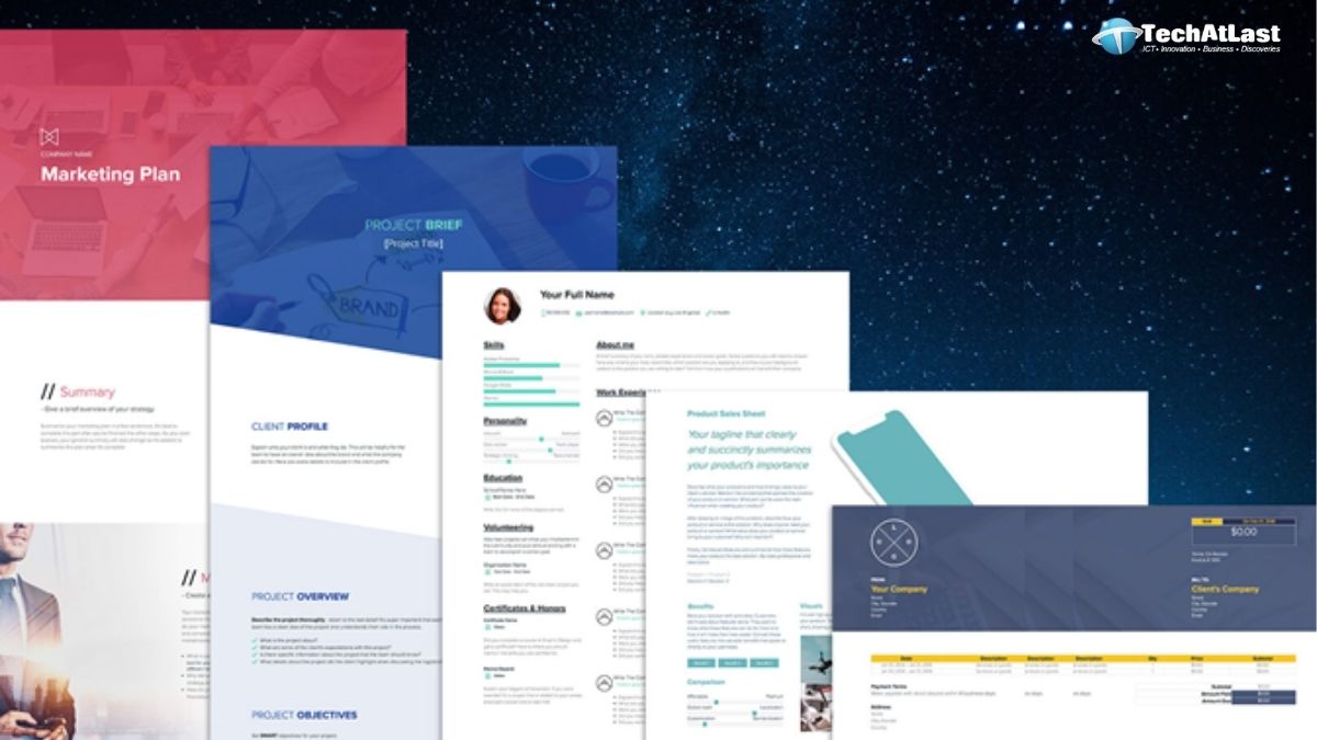 Documents and presentations created in Xtensio are visually appealing